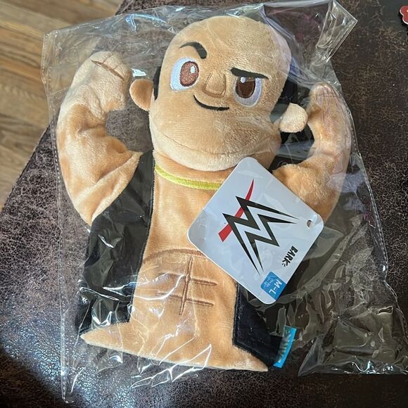 Duane The Rock Johnson BARK Dog Hand Puppet Toy - Picture 1 of 6